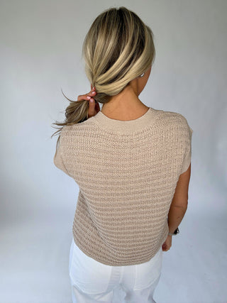 All The Pretty Details Cardigan - Light Taupe