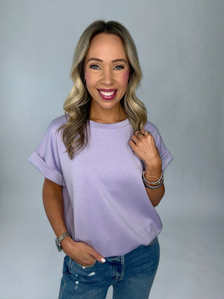Cool & Collected Top - Lilac
