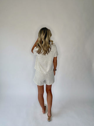 Chasing Sunshine Skort - Ash Grey