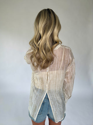 Fine Lace Scalloped Bralette - Nude