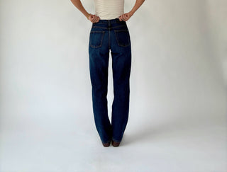 Forever On Trend Straight Leg Jeans - Dark Denim