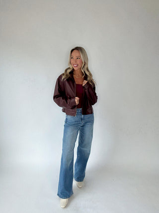 The Merlot Moto Jacket