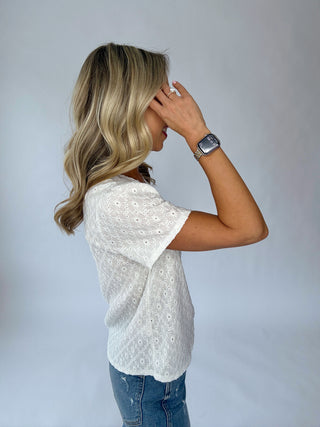 Summer Romance Top - White
