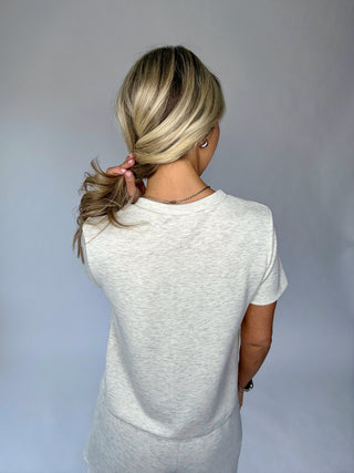 Chasing Sunshine Top - Ash Grey
