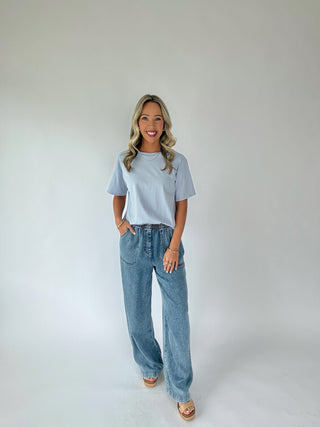Stay Cool Everyday Tee - Chambray