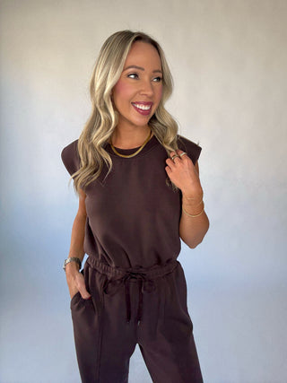 Espresso Ease Jumpsuit