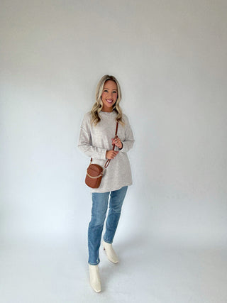 The Weekender Sweater - Oatmeal