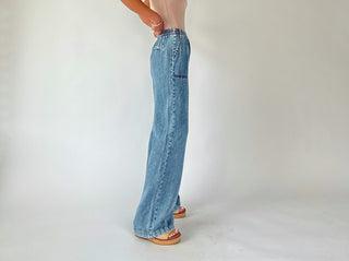 Bend The Rules Denim Pants - Chambray