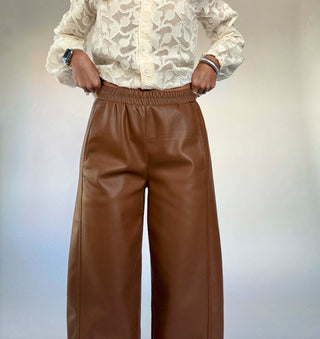 The Lennox Vegan Leather Pant