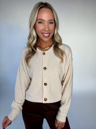Fireside Chill Cardigan - Ivory