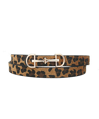 The Finishing Touch Belt - Leopard