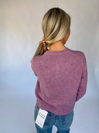 The Cambridge Cardigan - Plum