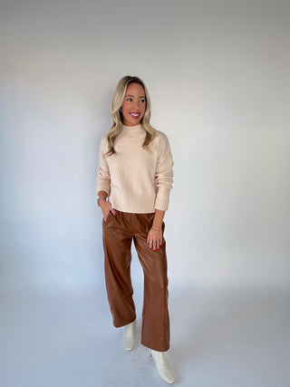 Thankful Days Mock Neck Sweater