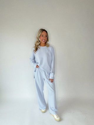 Soft Surroundings Longline Top - Halogen Blue