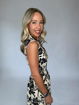 Elegant Essence Midi Dress