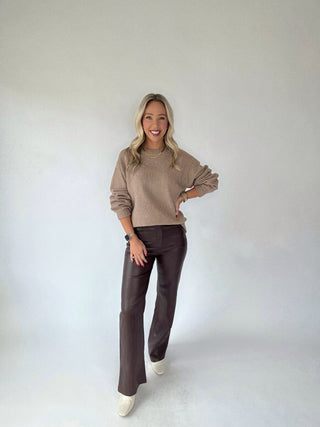 City Soft Sweater - Mocha