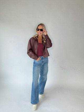 The Merlot Moto Jacket
