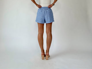 Timelessly True Shorts - Chambray