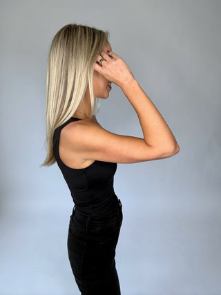 Second Skin Tank Top - Black