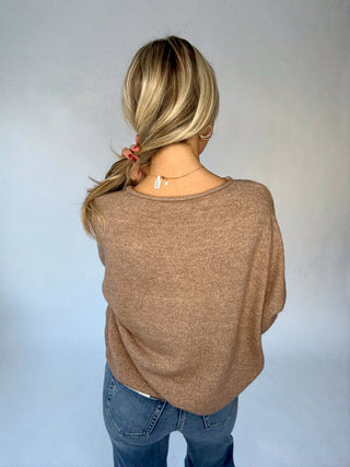 Cozy & Classic Rollneck Sweater - Mocha