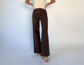 Couldn't Be Better Twill Pants - Brown