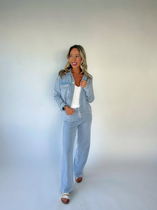 Call It Fate Top - Ash Blue