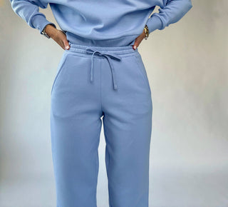 Running Errands Joggers - Perri Blue