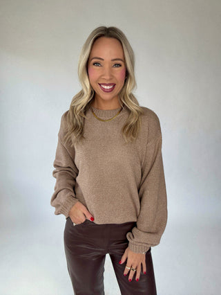 City Soft Sweater - Mocha