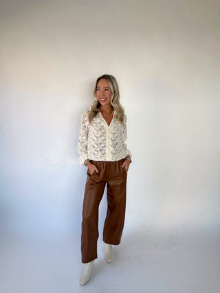 Heritage Jacquard Blouse