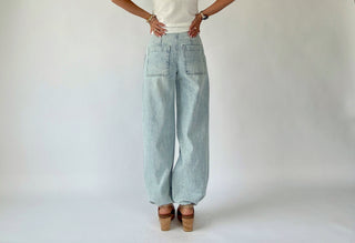 Jet Set Jogger Drawcord Jeans