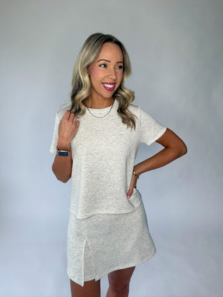 Chasing Sunshine Top - Ash Grey