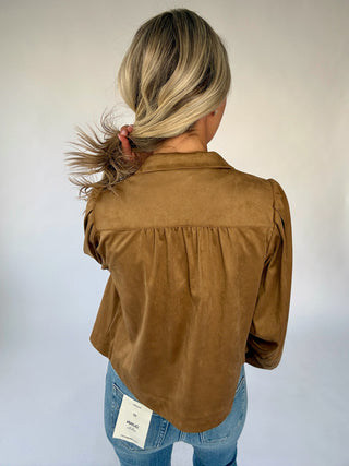 SANCTUARY Charlotte Suede Jacket - Cartouche
