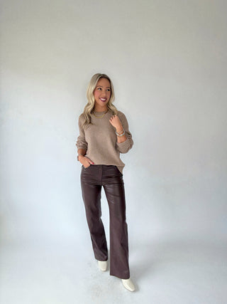 City Soft Sweater - Mocha