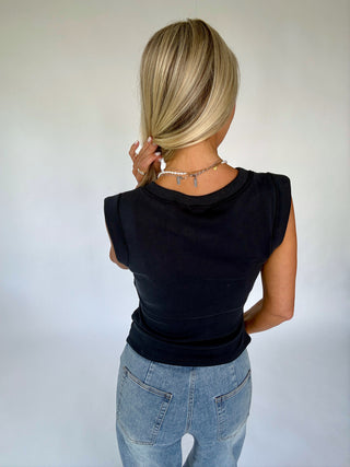 Casual Company Top - Navy