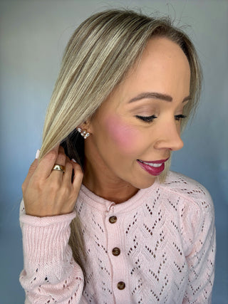 Everything Nice Cardigan - Pink