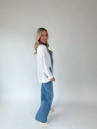 The Denim Blend Cardigan