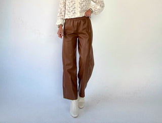 The Lennox Vegan Leather Pant