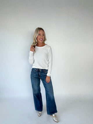 SANCTUARY Crew Lace Tee