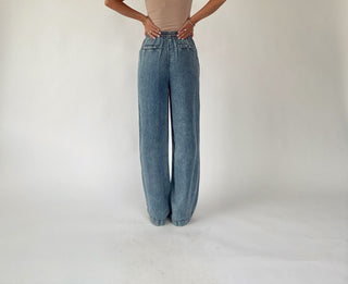Bend The Rules Denim Pants - Chambray