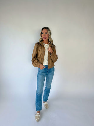 Quinn Mid Rise Cigarette Skinny Jean