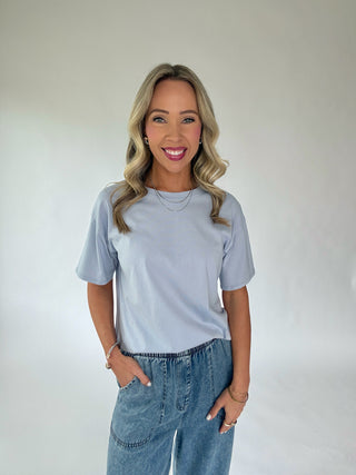 Stay Cool Everyday Tee - Chambray