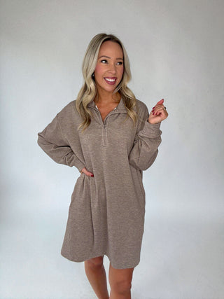 Curl Up Jersey Dress
