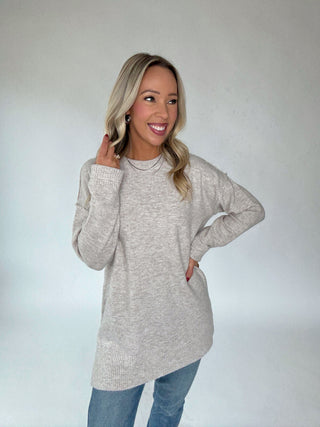 The Weekender Sweater - Oatmeal