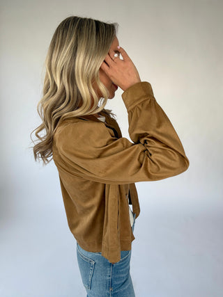 SANCTUARY Charlotte Suede Jacket - Cartouche