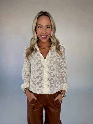 Heritage Jacquard Blouse