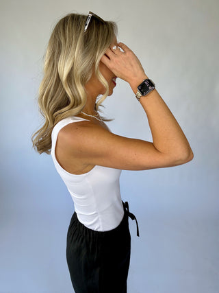 A Step Ahead Tank - White