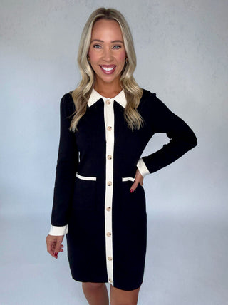 The Modern Contrast Dress