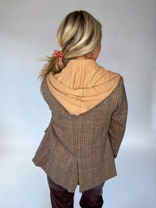 Chasing Dreams Hooded Convertible Blazer