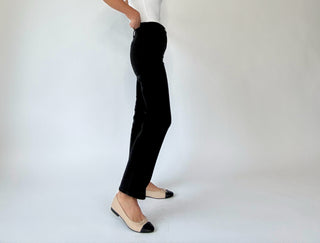 Never Let You Down Straight Jeans - Black