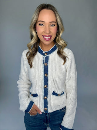 Clubhouse Chic Cardigan